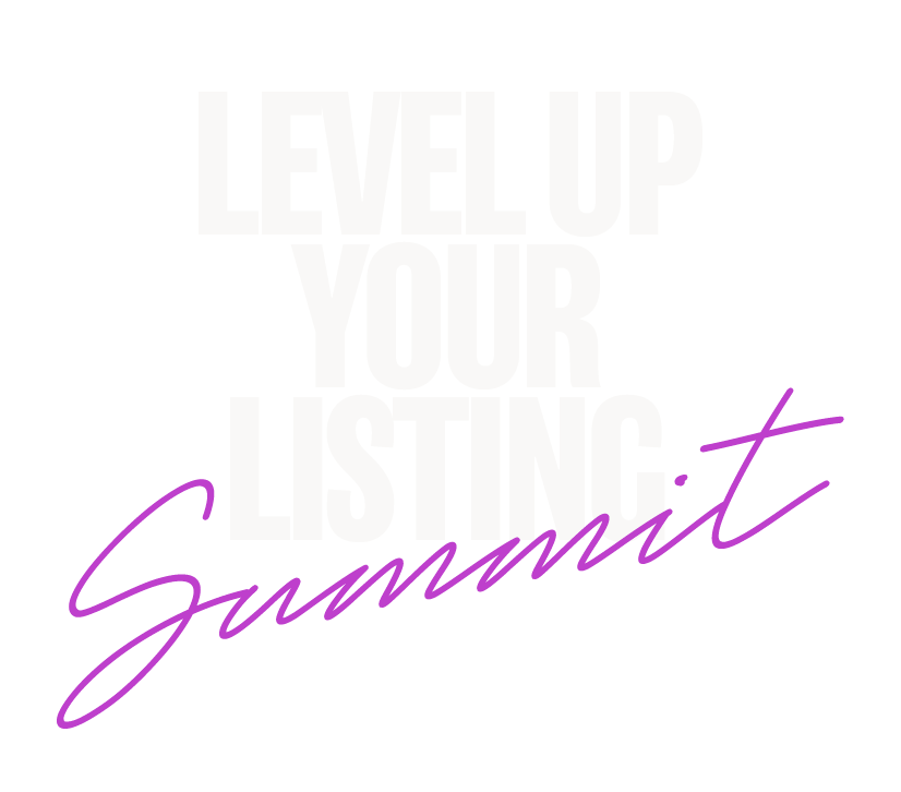 level up your listing summit logo