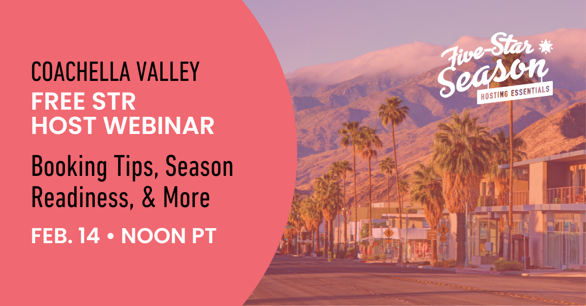 Coachella Valley Free STR Host Webinar