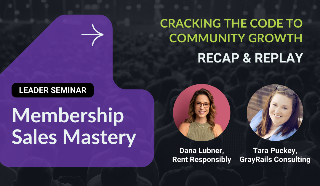 Membership Sales Mastery